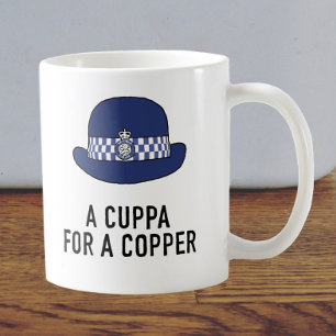 PET van de Britse vrouwenpolitie - Cuppa voor een  Koffiemok