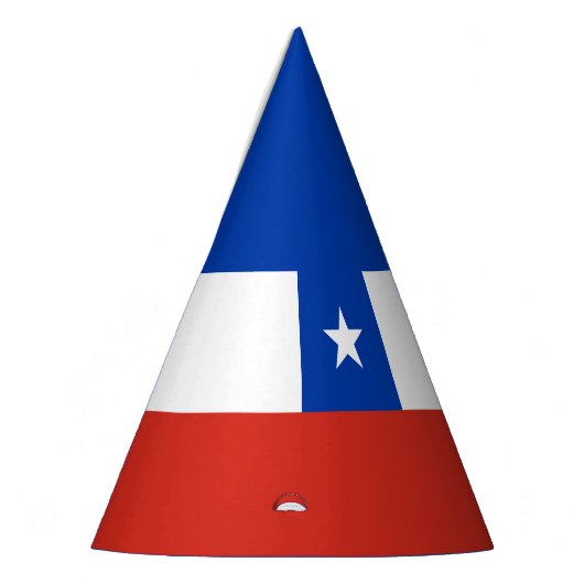 Pet van de Chileense vlaggenpartij Feesthoedjes (Links)