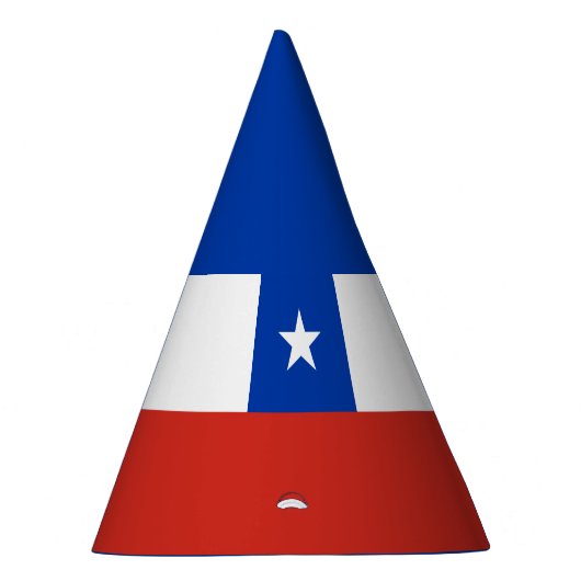 Pet van de Chileense vlaggenpartij Feesthoedjes (Rechts)