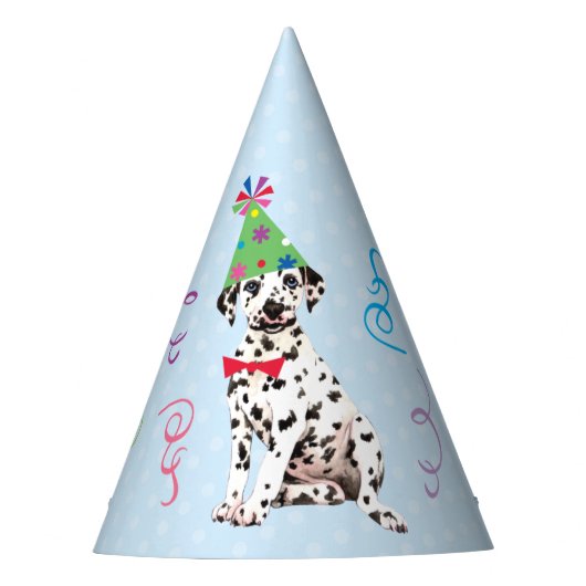 Pet van de Dalmatische partij van Birthday Feesthoedjes (Voorkant)