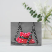 Pet van de emmer op Kinder naai Briefkaart (Staand voorkant)