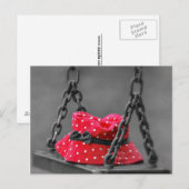 Pet van de emmer op Kinder naai Briefkaart (Voorkant / Achterkant)