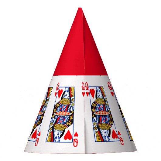 Pet van de hartenfeest feesthoedjes (Achterkant)