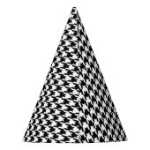 Pet van de Houndstooth Party van BW Feesthoedjes (Achterkant)