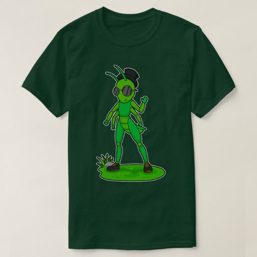 Pet van de kwartshelbril t-shirt (Design voorkant)