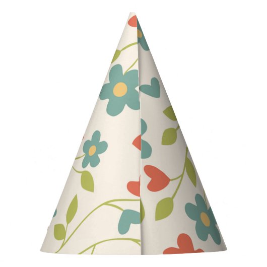 Pet van de lentevloerbloem feesthoedjes (Achterkant)