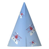  Pet van de Luchtmachtpartij Feesthoedjes (Achterkant)