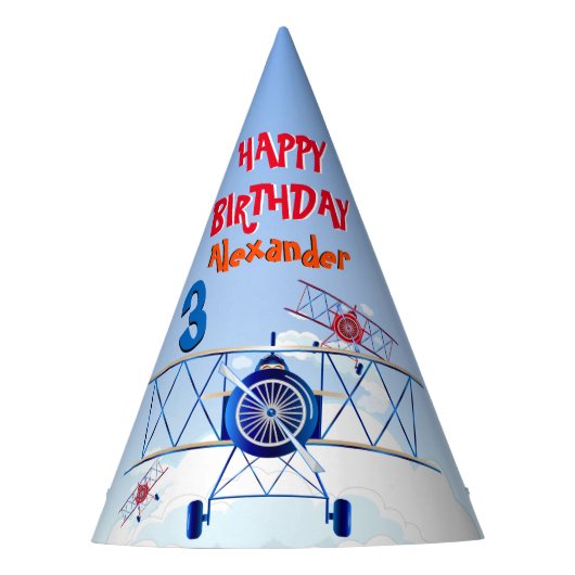  Pet van de Luchtmachtpartij Feesthoedjes (Voorkant)