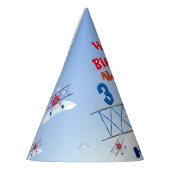  Pet van de Luchtmachtpartij Feesthoedjes (Links)