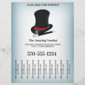 Pet van de Magicans en van de flyer van de flitsla (Voorkant)