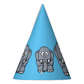 Pet van de olifant feesthoedjes (Links)
