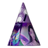 Pet van de Paarse Regenpartij Feesthoedjes (Rechts)