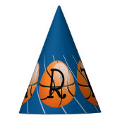 Pet van de partij Basketball Feesthoedjes (Voorkant)