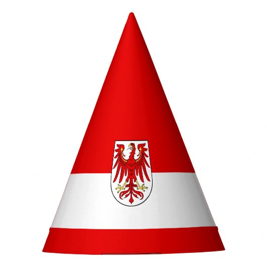 Pet van de partij Brandenburg Feesthoedjes (Voorkant)