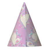 Pet van de partij Swan Princess Feesthoedjes (Achterkant)