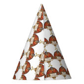 Pet van de partij Thanksgiving/Beer Pilgrim en Tur Feesthoedjes (Achterkant)