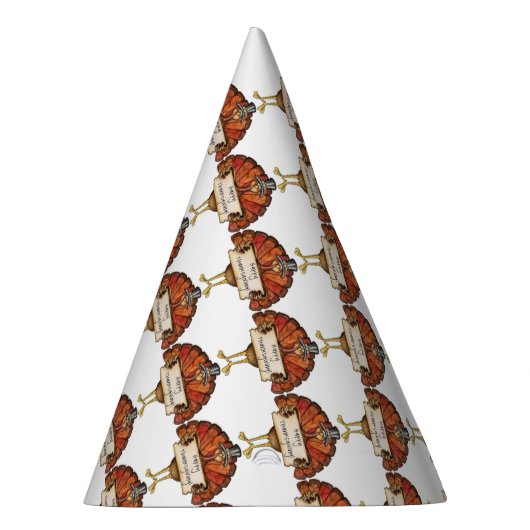 Pet van de partij Thanksgiving/Beer Pilgrim en Tur Feesthoedjes (Rechts)