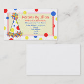 Pet van de Partij van de Partij van de Planner Roo Visitekaartje (Voorkant / Achterkant)