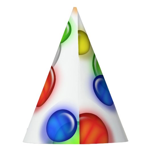 Pet van de partij - vogelbubbels feesthoedjes (Achterkant)