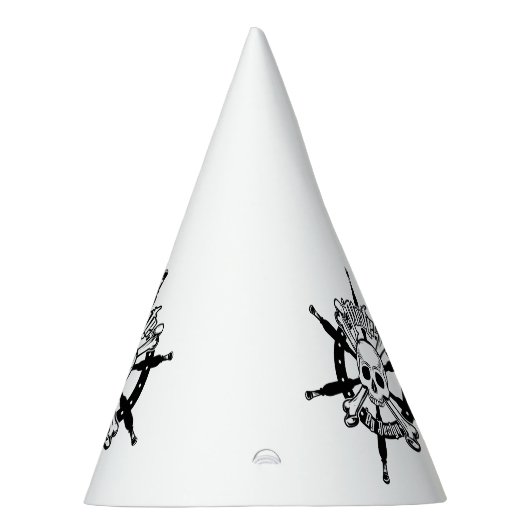 Pet van de Pirate Party Feesthoedjes (Rechts)