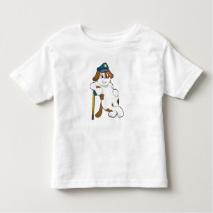 Pet van de politie van de honden kinder shirts