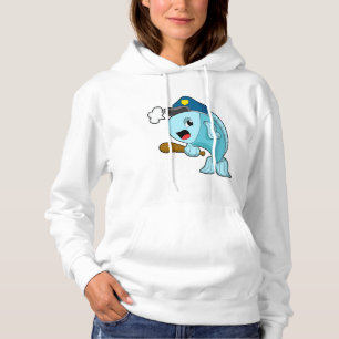 Pet van de politie van de vispolitie hoodie