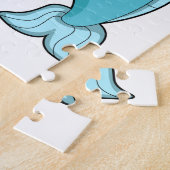 Pet van de politie van de vispolitie legpuzzel (Zijkant)