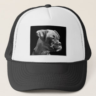 Pet van de puppy Boxer