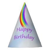 Pet van de Regenboogdag op de Birthday Party Feesthoedjes (Voorkant)