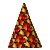 Pet van de rode en gele Peppers Feesthoedjes (Rechts)