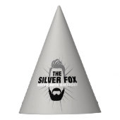 Pet van de Silver Fox-partij Feesthoedjes (Voorkant)