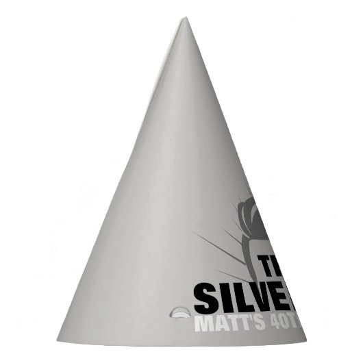 Pet van de Silver Fox-partij Feesthoedjes (Links)