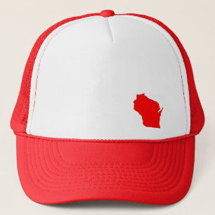 Pet van de staatskaart van Wisconsin