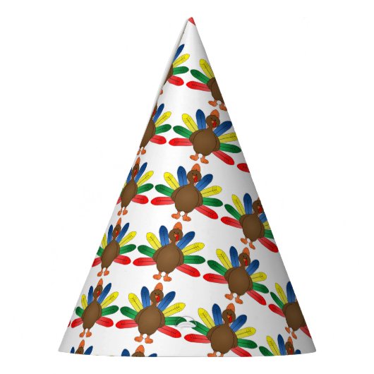 Pet van de Thanksgiving/Turkije Feesthoedjes (Links)