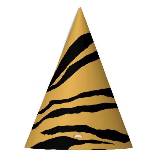 Pet van de tijgerstaffpartij feesthoedjes (Links)