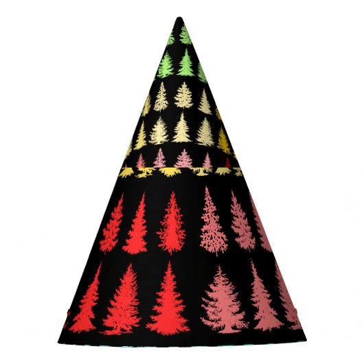 Pet van de Trees Party Feesthoedjes (Voorkant)