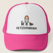 Pet van de  van de  van het Vrouw van Pixel (Voorkant)