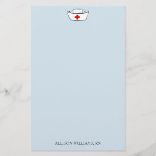 Pet van de verpleegkundige Naam toevoegen Briefpapier