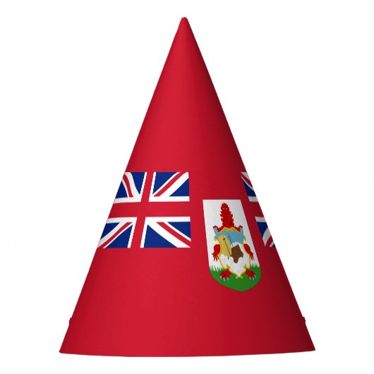 Pet van de vlaggenpartij van Bermuda Feesthoedjes (Voorkant)