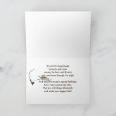 Pet van de vogelvisserij met leder kaart (Binnen)