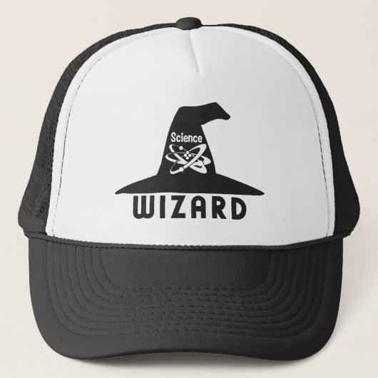 Pet van de wizard Wetenschap - kies kleur (Voorkant)