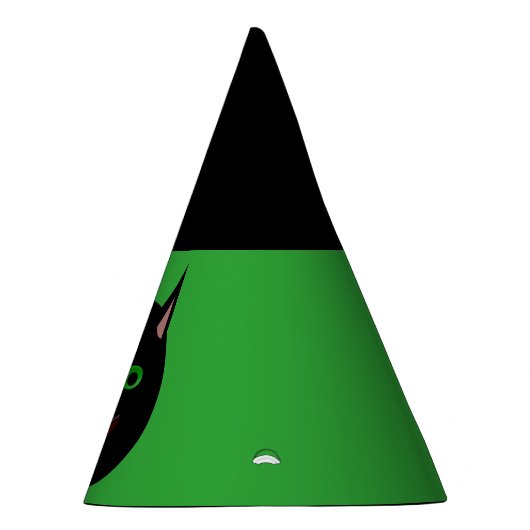 Pet van de zwarte kat-partij Halloween Feesthoedjes (Rechts)