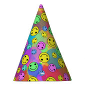 Pet van Emoji Rainbow Party Feesthoedjes (Rechts)
