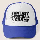 Pet van Fantasy Football Champ mannen (Voorkant)