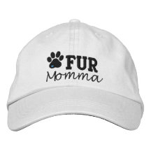 Pet van Fur Momma met Pauw Print