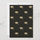 Pet van goudAfstudeerder diamant Geometrisch Afstu Kaart (Achterkant)