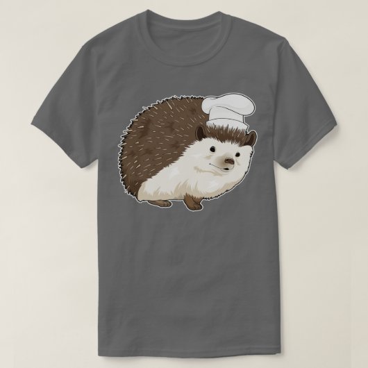 Pet van hedgel Cook Chef T-shirt (Design voorkant)