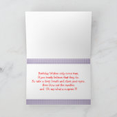 Pet van het Cadeau van de vogeldag en luchtballonn Kaart (Binnen)