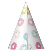 Pet van het feest met sproeiers. feesthoedjes (Achterkant)