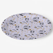 Pet van het feest! papieren bordje (Gekanteld)